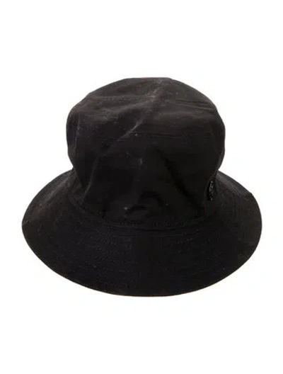 Pre-owned Maison Michel Bucket Hat In Black