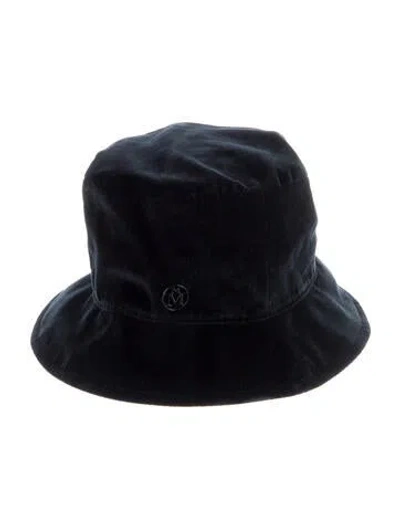 Pre-owned Maison Michel Bucket Hat In Blue