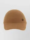 Maison Michel Cap Featuring A Curved Brim Design In Brown