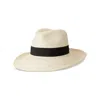 Maison Michel Eric Ribbon On Brisa Wide Brim Hat