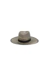 Maison Michel Charles Bicolor Hat In Black