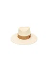 Maison Michel Charles Fedora Hat In White