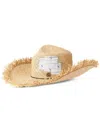 Maison Michel Clint Raffia Sun Hat In Natural
