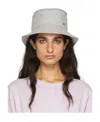 Maison Michel Contrast-colored Stitching Fisherman's Hat In Multicolor