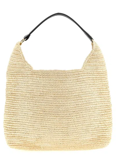 Maison Michel Cristiana Shoulder Bag In White