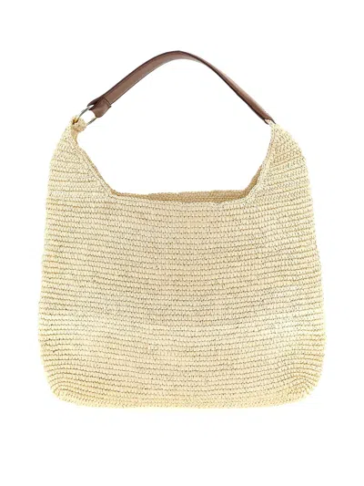 Maison Michel Cristiana Shoulder Bag In Brown