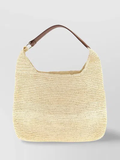 Maison Michel 'cristiana' Woven Texture Shoulder Bag