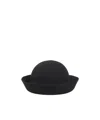 Maison Michel Bow-detailed Hat In Black