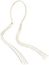 Maison Michel Dorothee Headband In Gold