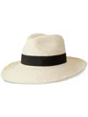 Maison Michel Eric Fedora Hat In Neutrals
