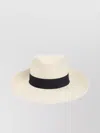 Maison Michel Eric Ribbon On Brisa Wide Brim Hat