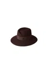 Maison Michel Fedora Hat In Black