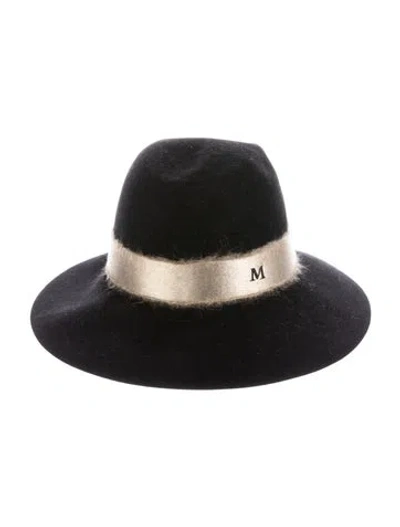 Pre-owned Maison Michel Felt Fedora In Black