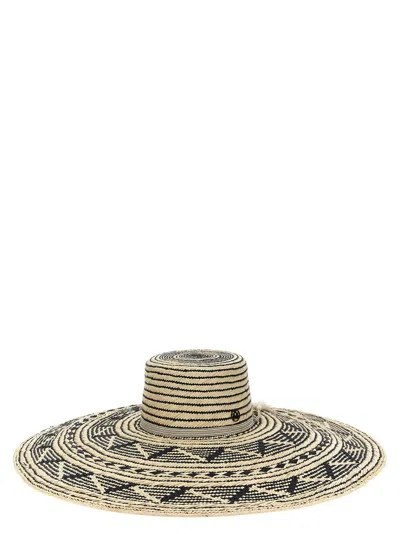 Maison Michel 'gina' Hat In Red