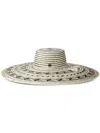 Maison Michel Gina Sun Hat In Neutrals