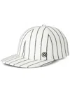 Maison Michel Hailey Sequin-embellished Cap In White