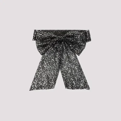 MAISON MICHEL HAIR ACCESSORIES BLACK