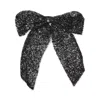 Maison Michel Wendy Bow-shaped Hair Clip In Black