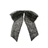 Maison Michel Sequin-embellished Bow Tie In Black
