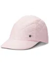 Maison Michel Hannah Quilted Cap In 粉色