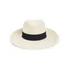 Maison Michel Eric Ribbon On Brisa Wide Brim Hat