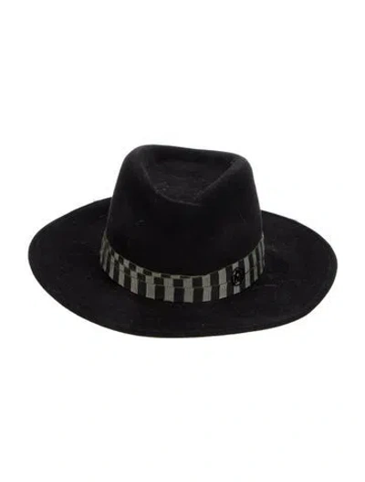 Pre-owned Maison Michel Hat In Black