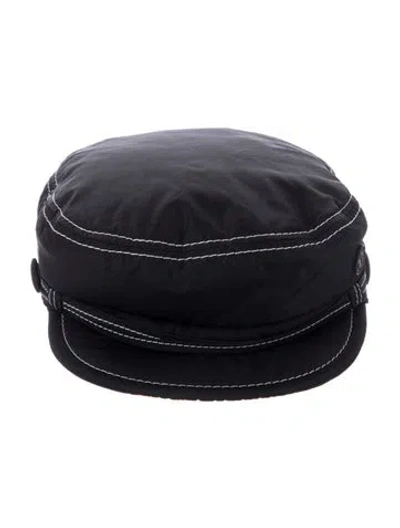 Pre-owned Maison Michel Hat In Black/white