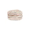 Maison Michel New Abby Multicolor Cotton Hat In Multicolour