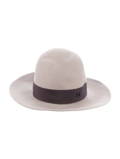 Pre-owned Maison Michel Hat In Neutral