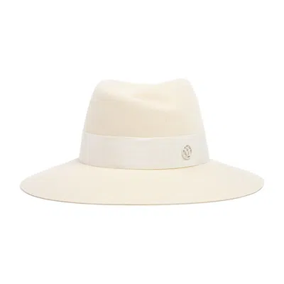 Maison Michel Hat In Neutral
