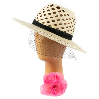 Pre-owned Maison Michel Hat In Sand