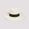 Maison Michel Eric Ribbon On Brisa Wide Brim Hat