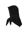 Maison Michel Hazel Shearling-effect Hat In Black