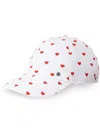 Maison Michel Baseballkappe Mit Herz-print In White