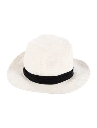 Pre-owned Maison Michel Hemp Panama Hat In Neutral
