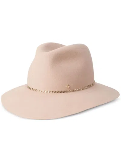 Maison Michel Henrietta Fedora Hat In 中性色