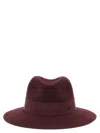 Maison Michel Henrietta Hat In Burgundy