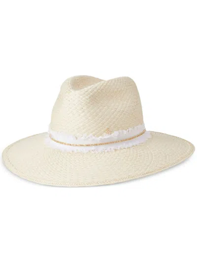 Maison Michel Henrietta Hat In Neutrals