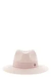 Maison Michel Henrietta Felt Hat In Pink