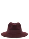 Maison Michel Henrietta Hat In Burgundy