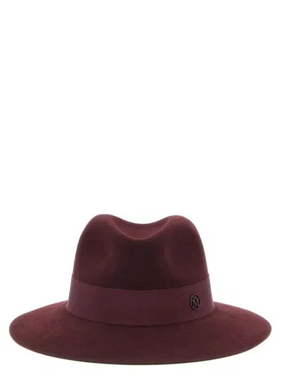 Maison Michel 'henrietta' Hat In Red