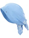 Maison Michel Ines Headband In Blue