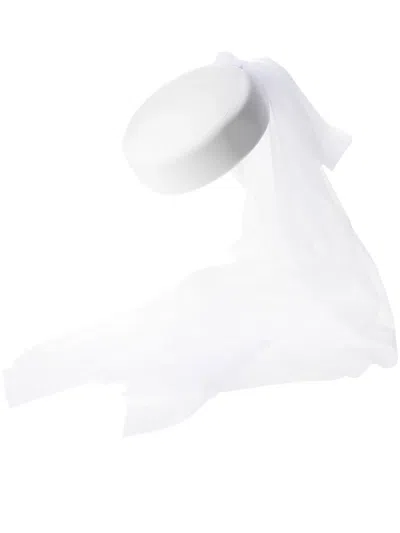 Maison Michel Jackie Hut In White