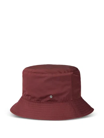 Maison Michel Jason Logo-detail Bucket Hat In Brown