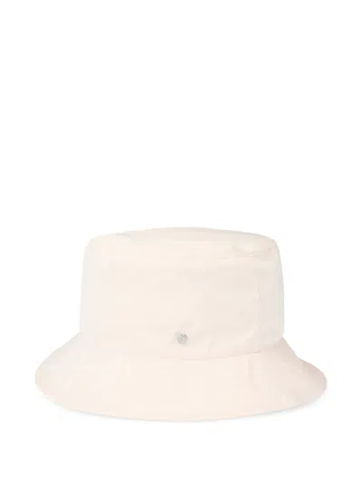 Maison Michel Jason Logo-detail Bucket Hat In Neutral