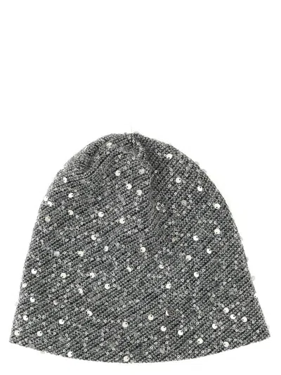 Maison Michel 'jude' Cap In Gray