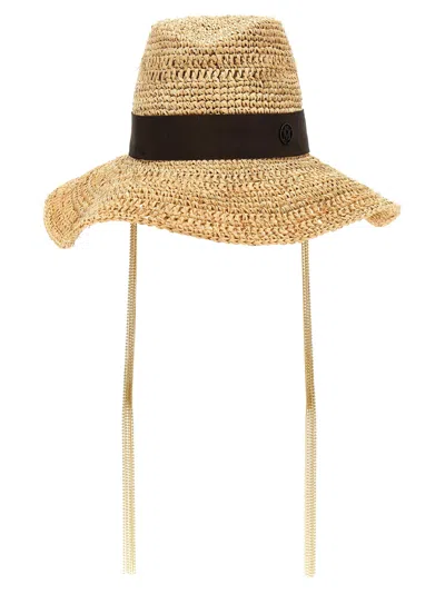 Maison Michel Kate Hats In Beige