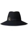 Maison Michel Kate Wool-felt Fedora Hat In Blue