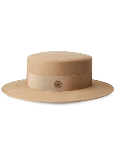 MAISON MICHEL KIKI FELT CANOTIER HAT