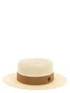 Maison Michel Ribbon Wide Brim Hat
